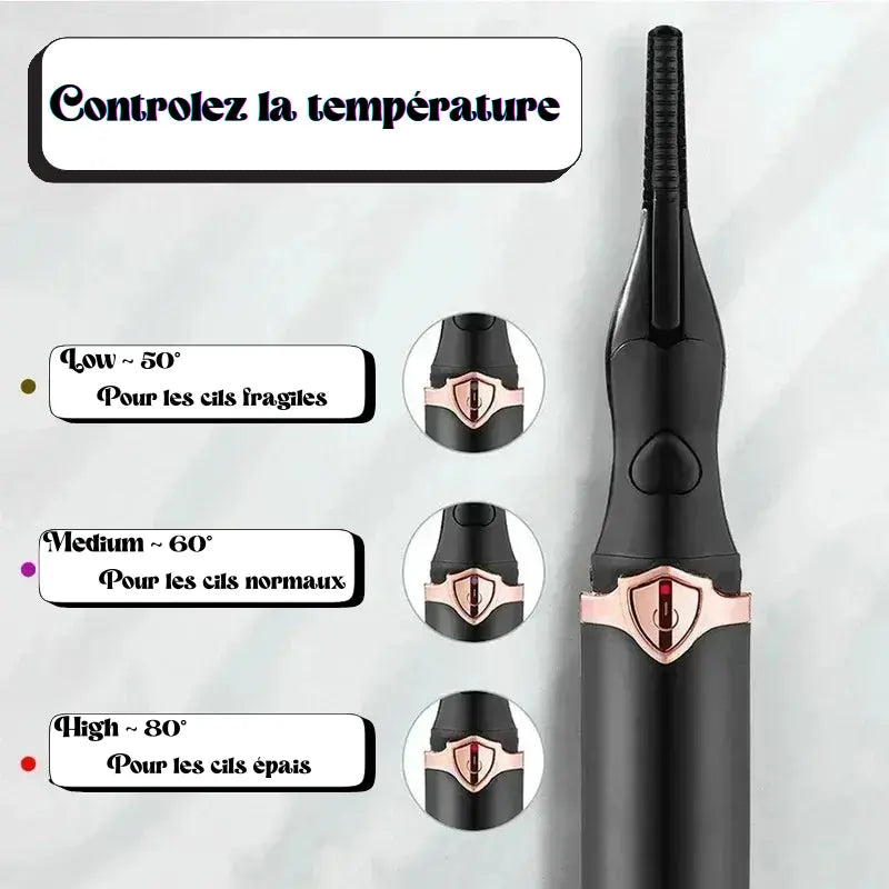Heated eyelash curler - Luminash